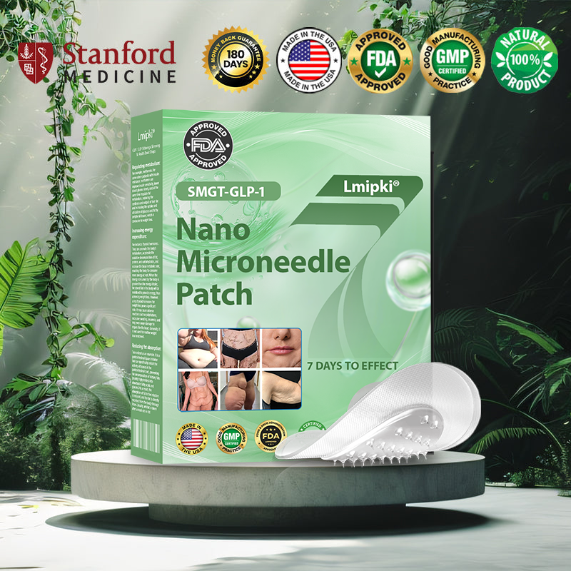 𝗟𝗺𝗶𝗽𝗸𝗶® 👨‍⚕️ Nano Microneedle Patch with SMGT-GLP-1 & Matrixyl 3000 – Slimming, Skin Tightening, Blood Sugar Support, No Injection, 7-Day Result
