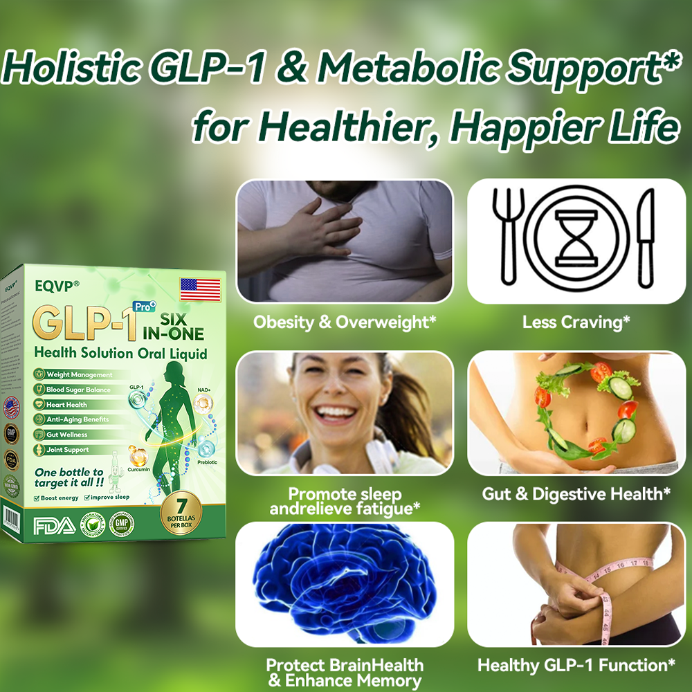 𝑶𝒇𝒇𝒊𝒄𝒊𝒂𝒍 𝑺𝒕𝒐𝒓𝒆 | 𝗘𝗤𝗩𝗣® 𝐺𝐿𝑃-𝟏 𝑺𝒊𝒙-𝒊𝒏-𝑶𝒏𝒆 𝑯𝒆𝒂𝒍𝒕𝒉 𝑺𝒐𝒍𝒖𝒕𝒊𝒐𝒏 𝑶𝒓𝒂𝒍 𝑳𝒊𝒒𝒖𝒊𝒅  (𝐉𝐮𝐬𝐭 𝐨𝐧𝐜𝐞 𝐚 𝐝𝐚𝐲, 𝐯𝐢𝐬𝐢𝐛𝐥𝐞 𝐜𝐡𝐚𝐧𝐠𝐞𝐬 𝐢𝐧 𝟕 𝐝𝐚𝐲𝐬） ✅ 𝐅𝐨𝐫 𝐨𝐛𝐞𝐬𝐢𝐭𝐲, 𝐜𝐚𝐫𝐝𝐢𝐨𝐯𝐚𝐬𝐜𝐮𝐥𝐚𝐫 𝐡𝐞𝐚𝐥𝐭𝐡, 𝐝𝐢𝐚𝐛𝐞𝐭𝐞𝐬, 𝐬𝐥𝐞𝐞𝐩 𝐚𝐩𝐧𝐞𝐚, 𝐆𝐮𝐭 𝐇𝐞𝐚𝐥𝐭𝐡, 𝐣𝐨𝐢𝐧𝐭 𝐢𝐬𝐬𝐮𝐞𝐬, 𝐚𝐧𝐝 𝐦𝐨𝐫𝐞