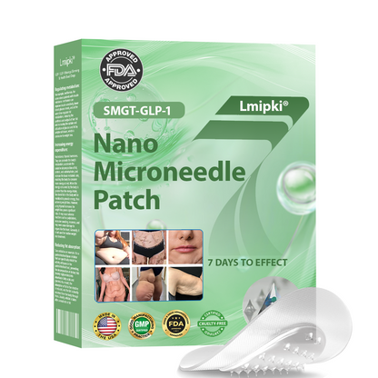 𝗟𝗺𝗶𝗽𝗸𝗶® 👨‍⚕️ Nano Microneedle Patch with SMGT-GLP-1 & Matrixyl 3000 – Slimming, Skin Tightening, Blood Sugar Support, No Injection, 7-Day Result