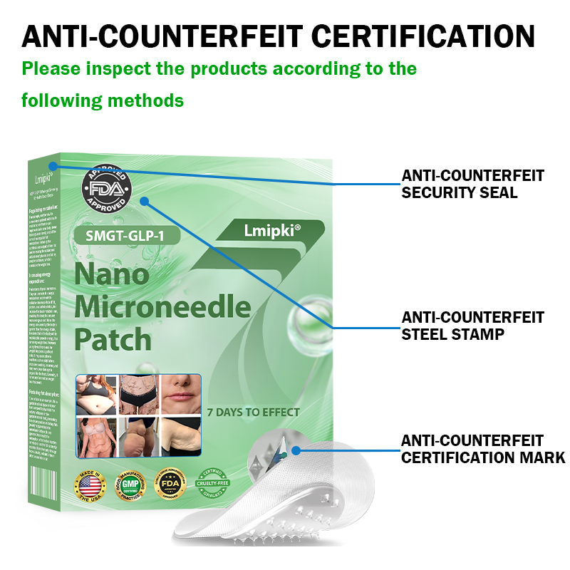 𝗟𝗺𝗶𝗽𝗸𝗶® 👨‍⚕️ Nano Microneedle Patch with SMGT-GLP-1 & Matrixyl 3000 – Slimming, Skin Tightening, Blood Sugar Support, No Injection, 7-Day Result